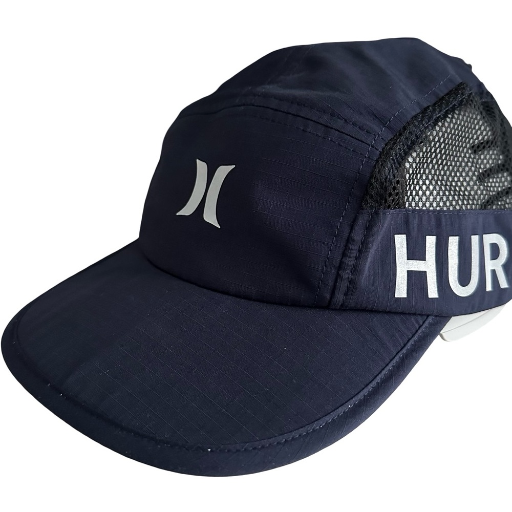 Hurley Big Sur Hat Navy Blue Mesh Running Cap - Unisex OSFA